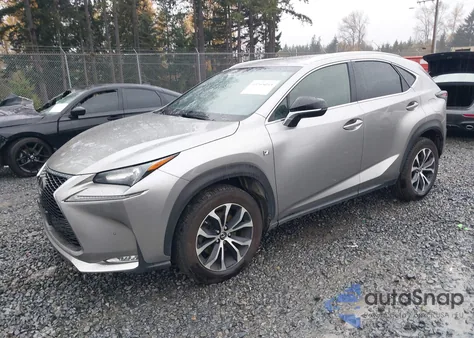 2017 Lexus Nx 200T F Sport из США, поврежденный, VIN JTJBARBZ1H2107884